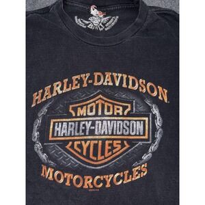 Bike Brats Harley Davidson Shirt XL Black Motorcycle Graphic Tee